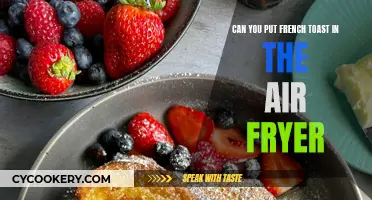 Air-Fryer French Toast: A Quick, Crispy Breakfast Treat