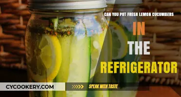 Storing Fresh Lemon Cucumbers: Refrigerator Tips for Crispness and Flavor