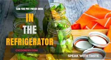 Storing Fresh Okra: Refrigerator Tips for Crispness and Longevity