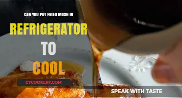 Cooling Fried Mush: Refrigerator Tips for Quick and Safe Storage