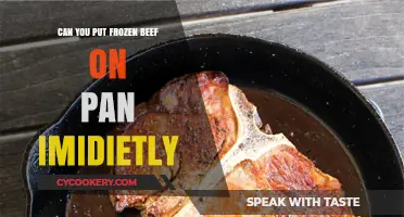 Defrosting Beef: Pan or No Pan?
