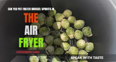 Air Fryer Hack: Frozen Brussels Sprouts, Anytime!