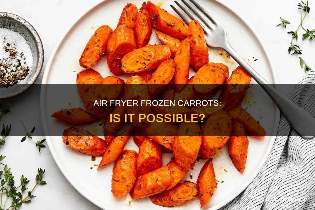 can you put frozen carrots in an air fryer