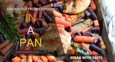 How to Cook Frozen Chicken in a Pan