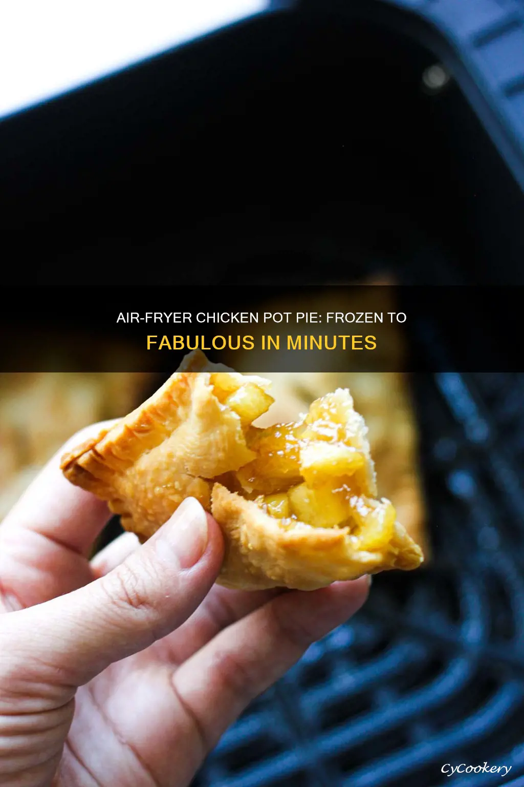 can you put frozen chicken pot pie in air fryer