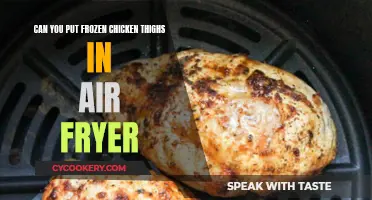 Air Fryer Frozen Chicken Thighs: Is It Possible?