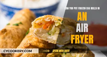 Air Fryer Frozen Egg Rolls: Can You?