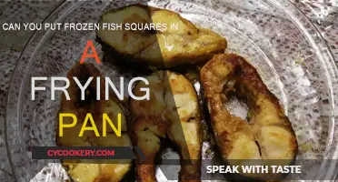 Frying Frozen Fish Squares: Quick and Easy?