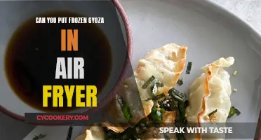 Air-Frying Frozen Gyoza: A Quick and Easy Method