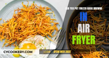 Air Frying Frozen Hash Browns: Is It Possible?