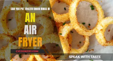 Air Frying Frozen Onion Rings: Do's and Don'ts