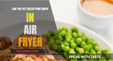 Air-Fryer Magic: Frozen Pork Chops, No Defrosting Needed