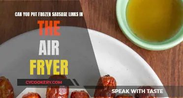 Air Fryer Sausage Links: Frozen to Crispy in Minutes