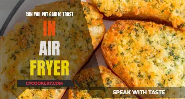 Air-Fryer Garlic Toast: Quick, Crispy, and Delicious!