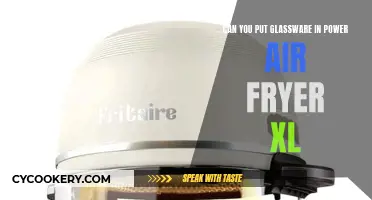 Air Fryer XL: Glassware Safe?