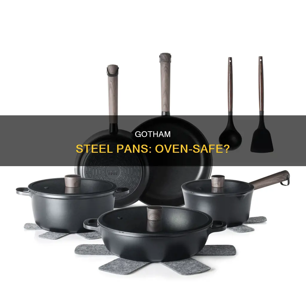can you put gotham steel nonstick pan in the oven