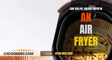 Grease Paper in an Air Fryer: Safe or Not?