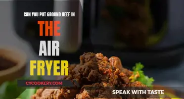 Air-Frying Ground Beef: Is It Possible?