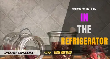 Storing Hot Chili in the Fridge: Best Practices and Safety Tips