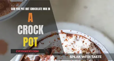 Using Your Crock Pot to Make Hot Chocolate: A Cozy Winter Treat