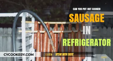 Cooling Cooked Sausage: Safe Refrigeration Tips for Hot Sausages