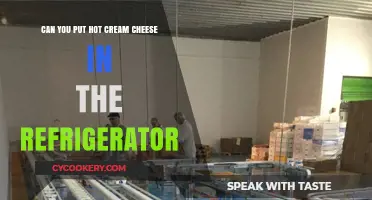 Cooling Hot Cream Cheese: Refrigeration Tips for Safe Storage
