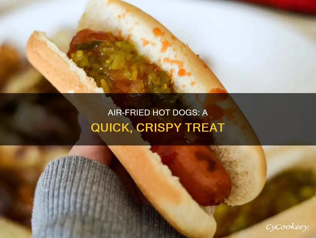 can you put hot dogs in an air fryer