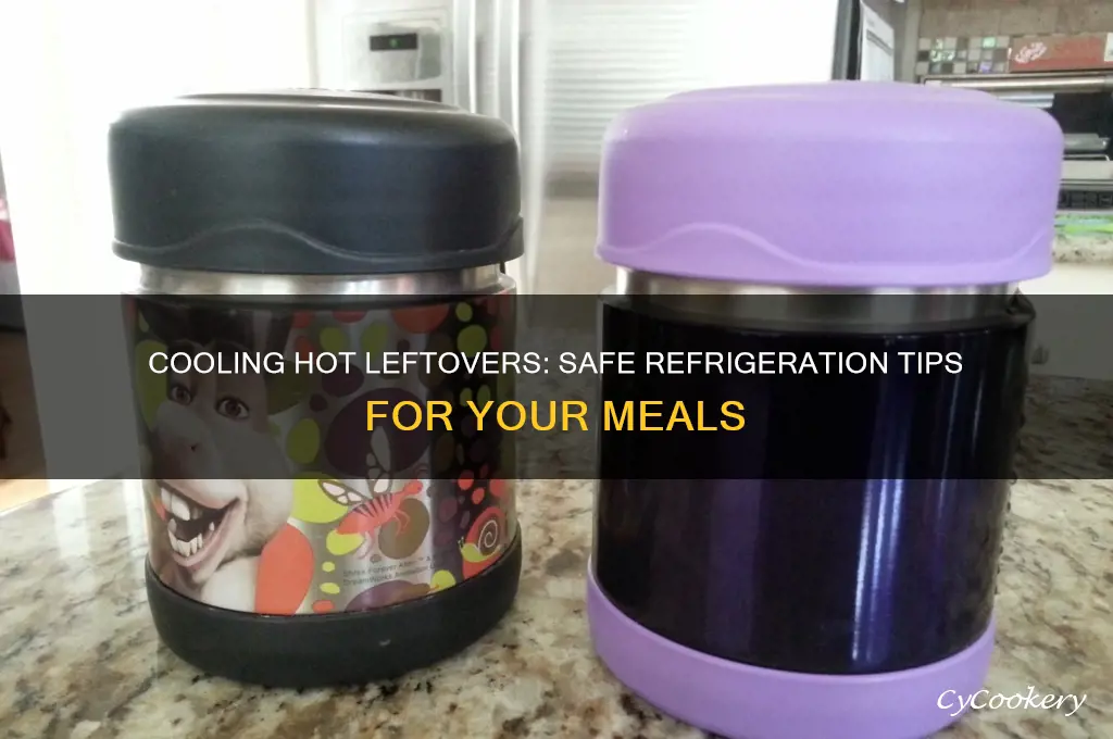 can you put hot leftovers in the refrigerator
