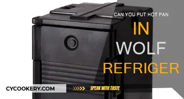 Wolf Refrigerators: Hot Pan Storage Solution