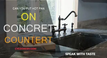 Hot Pans: Concrete Countertops, a Good Idea?