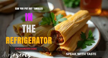 Chilling Hot Tamales: A Guide to Refrigerating Your Spicy Snack