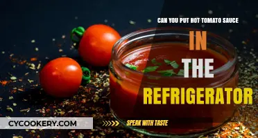 Refrigerating Hot Tomato Sauce: Safe Practices and Cooling Tips