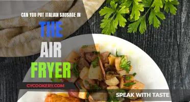 Air-Fryer Italian Sausage: Quick, Crispy, and Delicious!