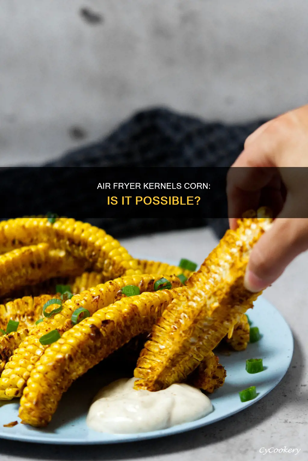 can you put kernels corn in an air fryer