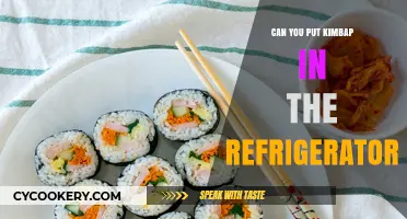 Storing Kimbap: Refrigeration Tips for Freshness and Flavor Preservation