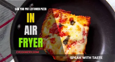 Leftover Pizza: Air Fryer Magic!