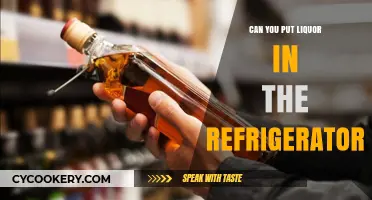 Chilling Spirits: Should You Refrigerate Liquor for Optimal Taste?