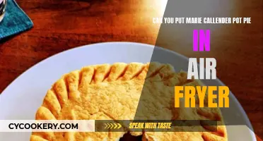 Air-Fryer Marie Callender Pot Pie: Is It Possible?