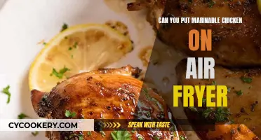 Marinade Chicken in an Air Fryer: Safe or Not?