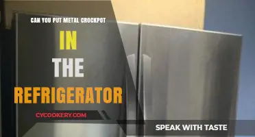 Can Metal Crockpot Go in Fridge? Safe Storage Tips