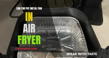 Air Fryer and Metal Pans: Safe or Not?