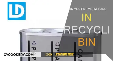 Metal Pan Disposal: Recycling Bin or Not?