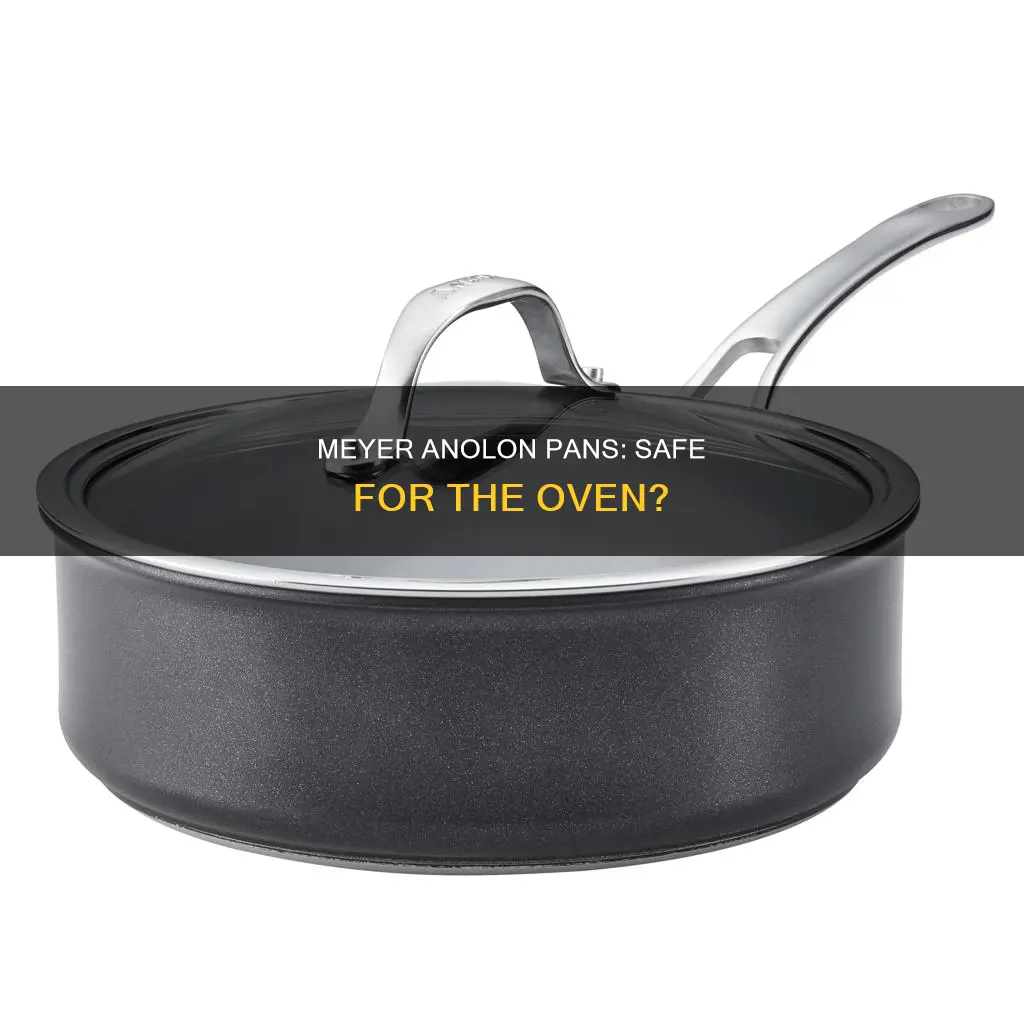 can you put meyer anolon pans in the oven