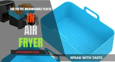 Microwavable Plastic in an Air Fryer: Safe or Not?