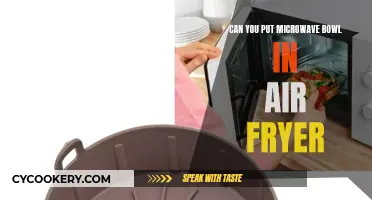 Microwavable Bowl in Air Fryer: Safe or Not?