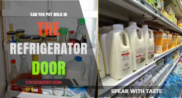 Milk in the Fridge Door: Safe Storage Tips and Best Practices