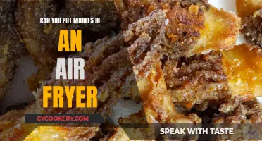 Air-Fried Morel Mushrooms: A Tasty, Healthy Treat