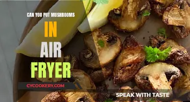 Air Fryer Mushroom Magic: Is It Possible?