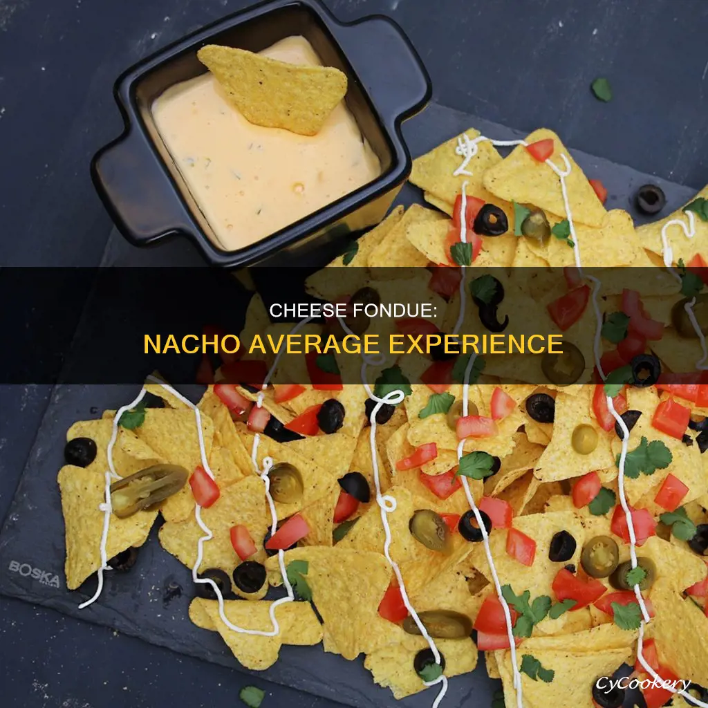 can you put nacho cheese in a fondue pot