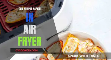 Air Fryer Napkin Safety: Do's and Don'ts